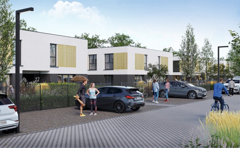 Wizualizacja domów inwestycji Willa Park Okrzeszyniec